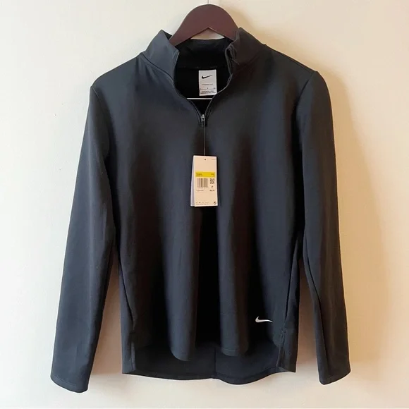 Nike Therma Fit Black Training Half Zip Pullover Top Size Small NEW $62 - Picture 1 of 9